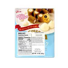 Glico Cream Collon Japanese Waffle Cookies - Milk - 0
