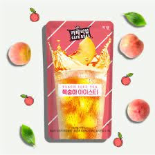 Cafe Real Peach Iced Tea - 230mL