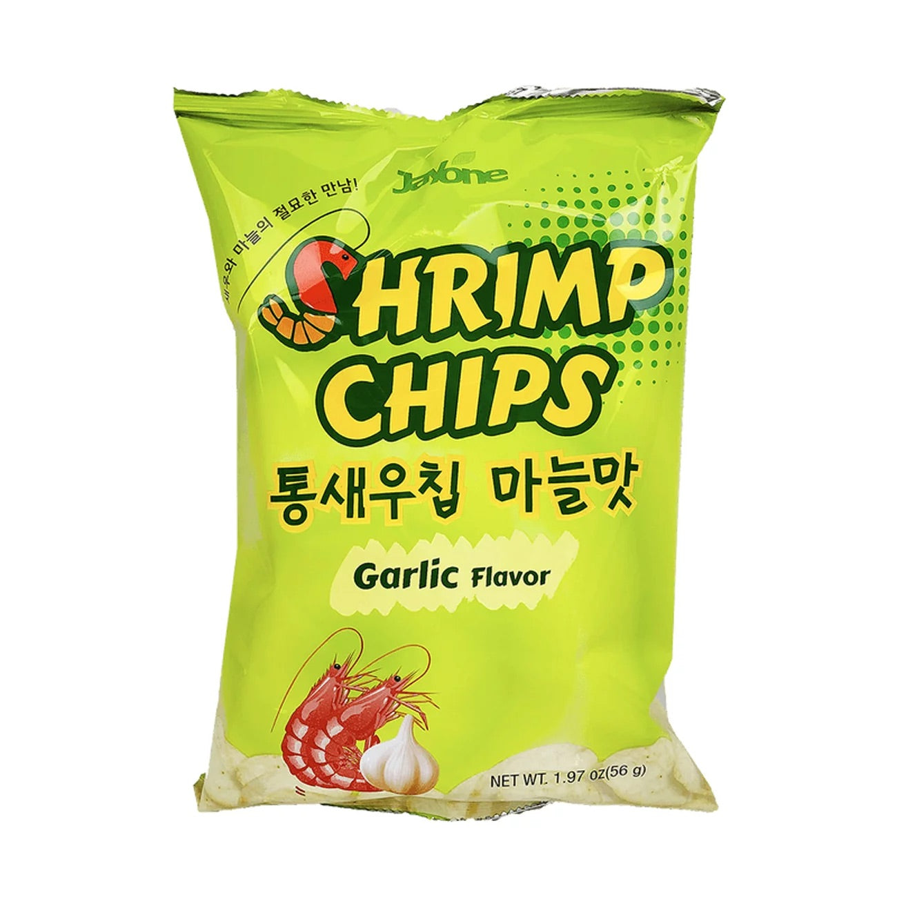 果物 panahajime Jayone Garlic Shrimp Chips - 1.97oz | Grace Market