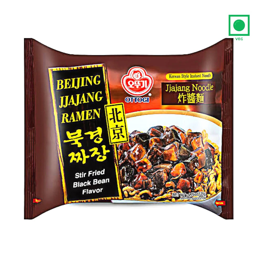 Ottogi - Beijing Jiajang Ramen Stir Fried Black Bean Flavor (Single)