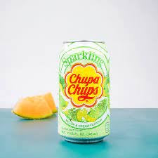 Chupa Chups Sparkling Melon And Cream - 345mL/11.66oz