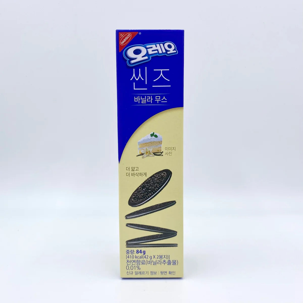 Korean Oreo Thins - Vanilla Mousse - 0