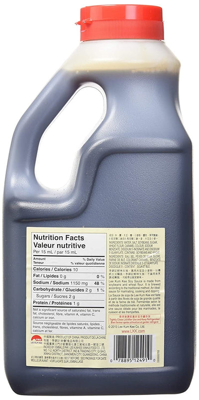 Lee Kum Kee Premium Soy Sauce - 1.9L/64oz - 0