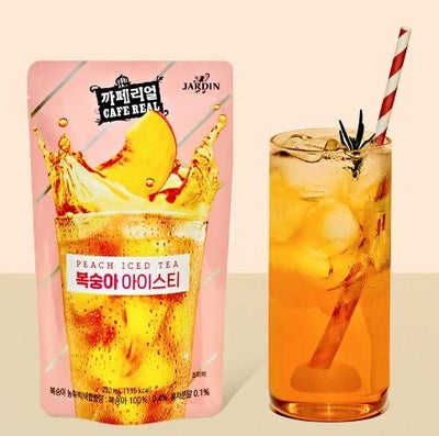 Cafe Real Peach Iced Tea - 230mL