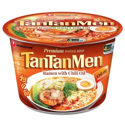 Nongshim Premium TanTanMen Ramen with Chili Oil