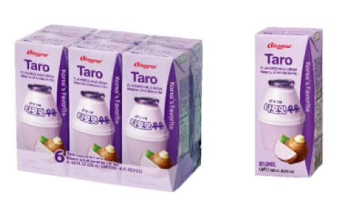 Binggrae Taro Flavored Milk - 6 Pack - 0