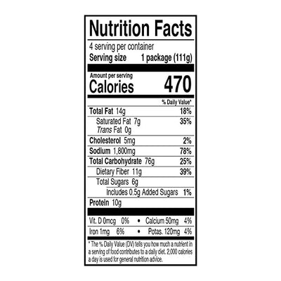 Ottogi Stir-Fry Cheese Ramen (4 pack) - 440g/16oz - 0