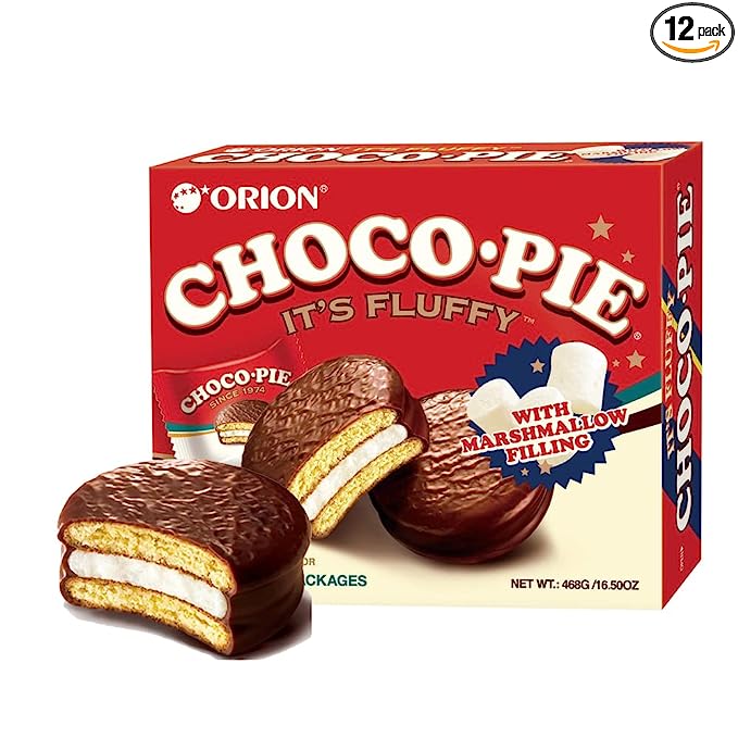Orion Chocopie with Marshmallow Filling - 0