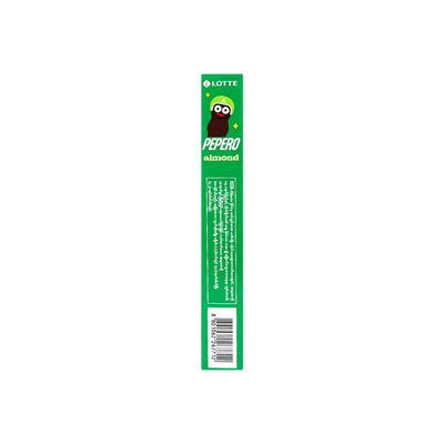 Lotte Pepero Almond & Chocolate Stick Biscuit - 32g - 0