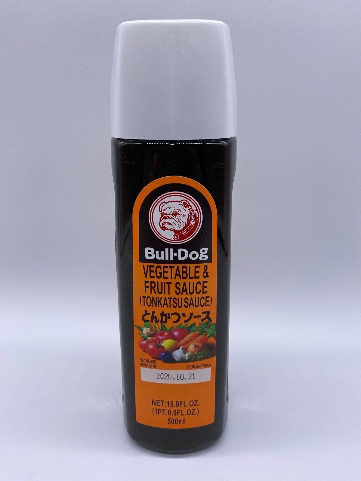 Bull-Dog Vegetable Fruit Sauce (Tonkatsu Sauce) - 500ml/16.9FLoz