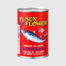 Sunflower Brand Mackarel - 15oz/425g