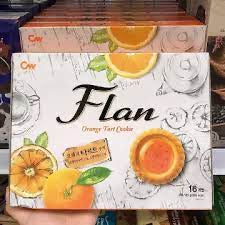 CW Flan Orange Tart Cookie - 16 Pack