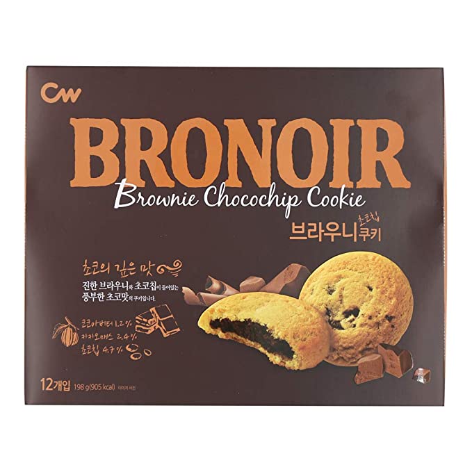 CHOCOCHIP COOKIE 20 ブラウン CW Chocochip Cookie 240g (Korea) - Walmart.com