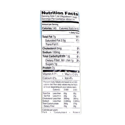 Nongshim Shrimp Crackers Family Size Nutrition - Grace Market