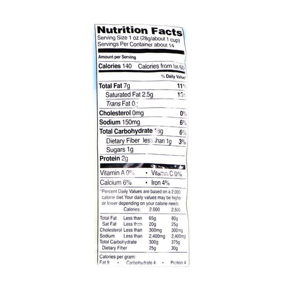 Nongshim Shrimp Crackers Family Size Nutrition - Grace Market