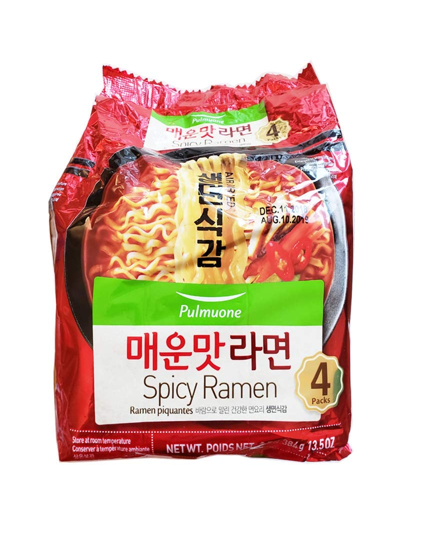 Pulmuone Spicy Ramen - 4 pack