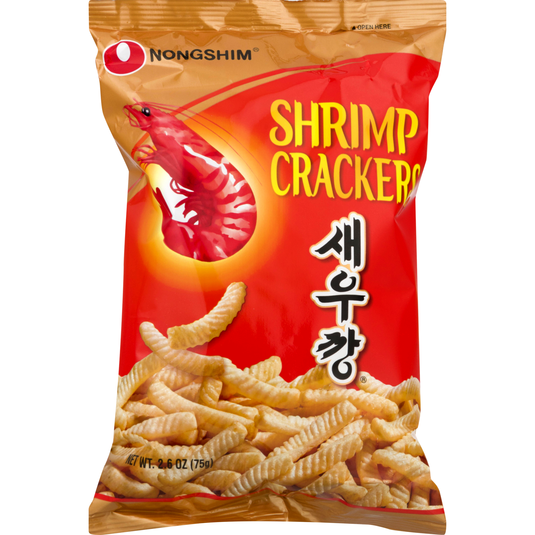 Nongshim Shrimp Flavored Crackers 75g