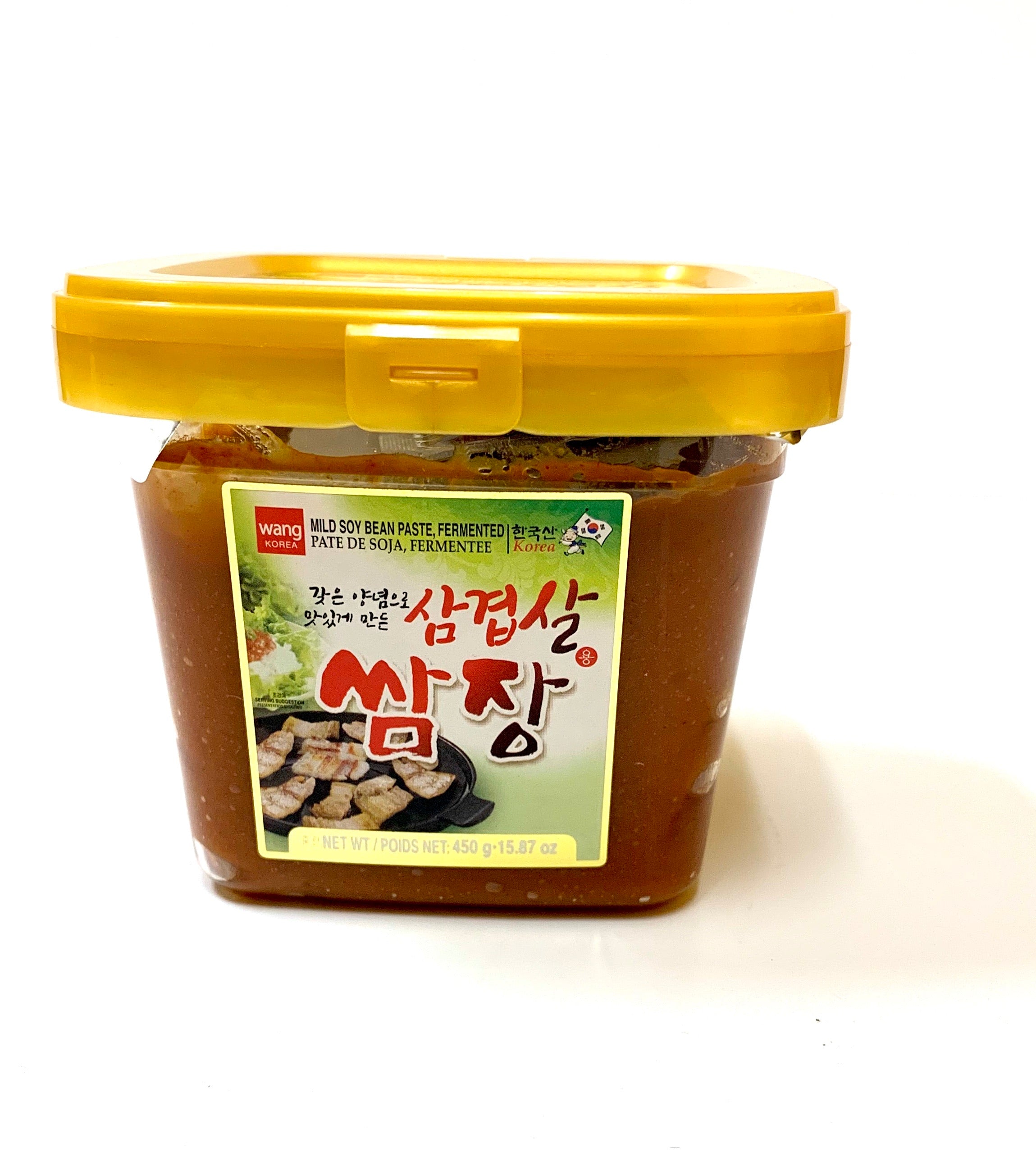 Wang Korea Mild Soy Bean Paste, Fermented - 450g/15.87oz
