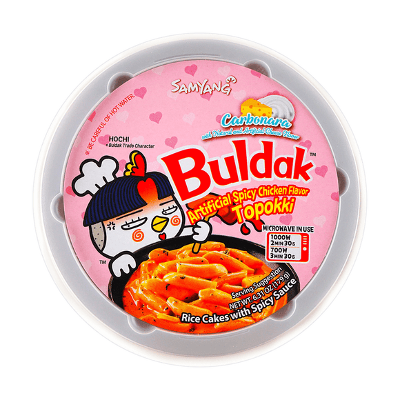 Samyang Buldak Carbonara Topokki Bowl - 6.31oz