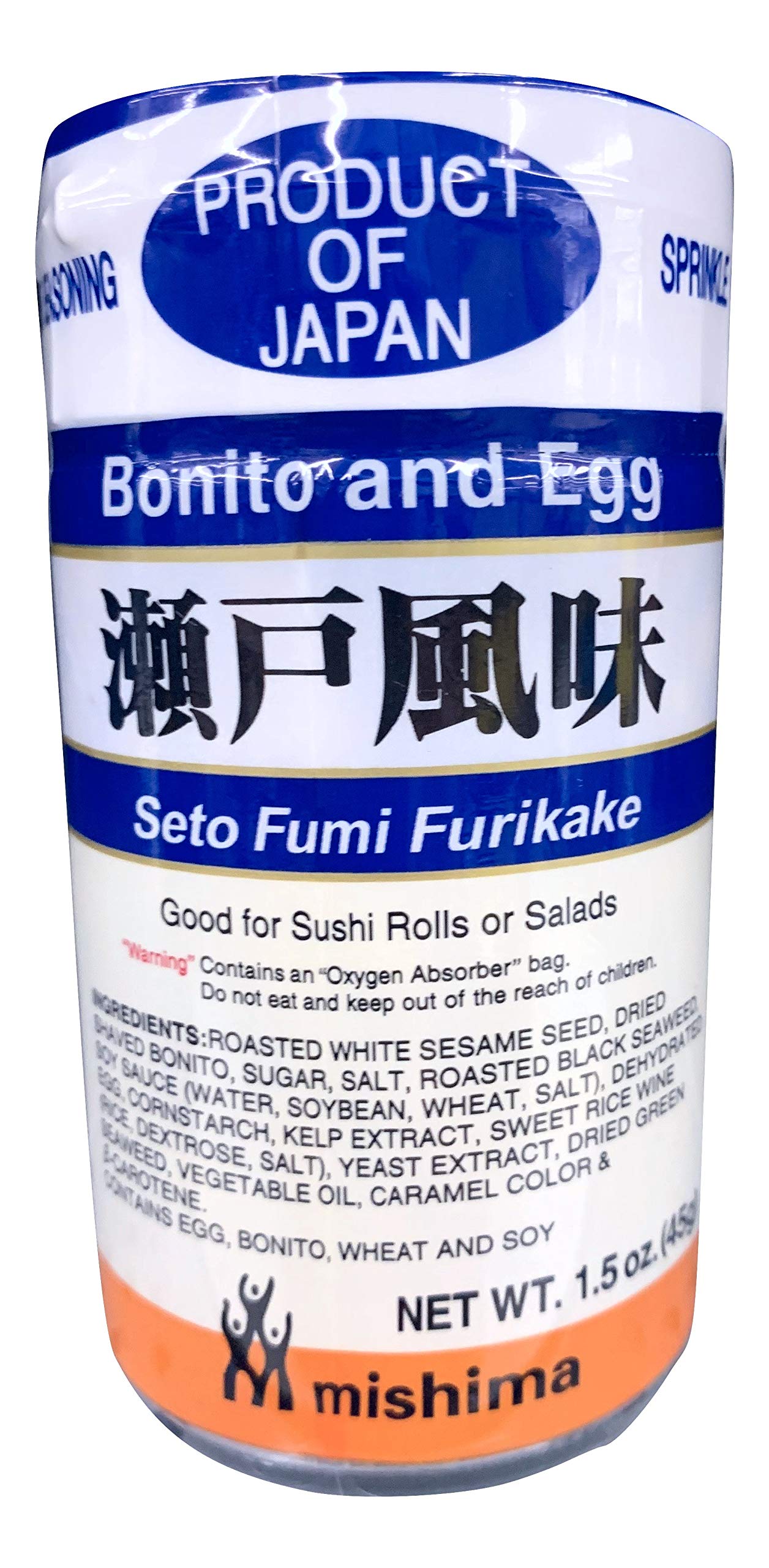Seto Fumi Furikake - Bonito y Huevo