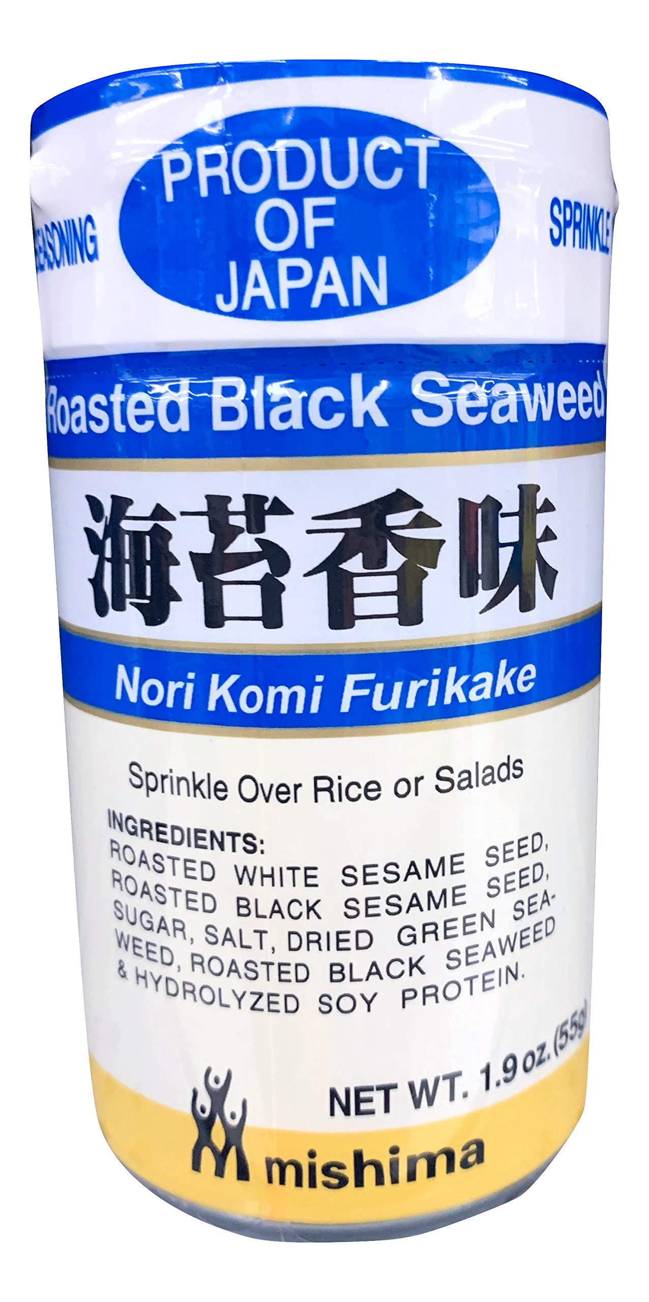 Nori Komi Furikake - Algas Negras Tostadas-1