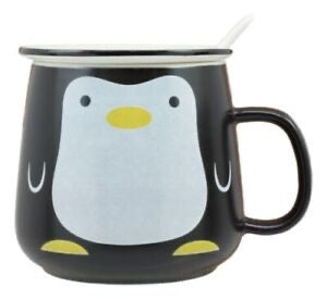 Taza de cerámica del pingüino acuático del Polo Sur - 0