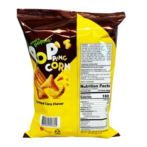 Lotte Popping Corn Chips - 144g/5.08oz - 0