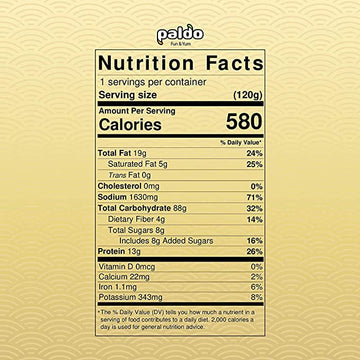 Paldo Jjajangmen Chajang Noodle with Black Sauce (4 pack) - 800g/28.2oz - 0