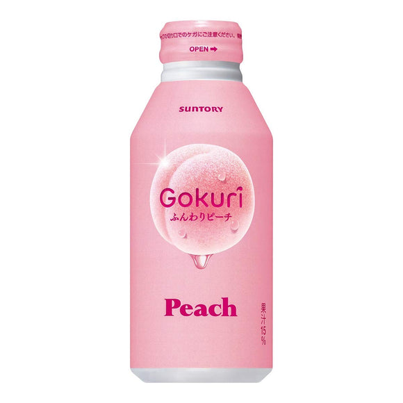 Suntory Gokuri Peach Soft Drink - 14.1oz