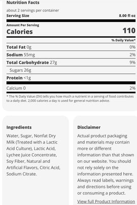 Calpico Lychee - 500ml/16.9FLoz - 0