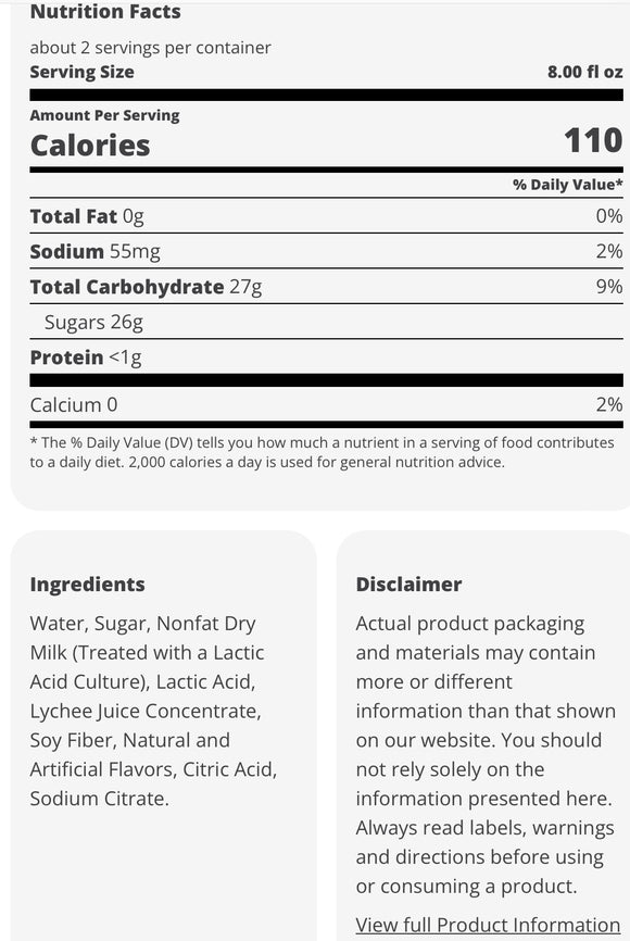 Calpico Lychee - 500ml/16.9FLoz