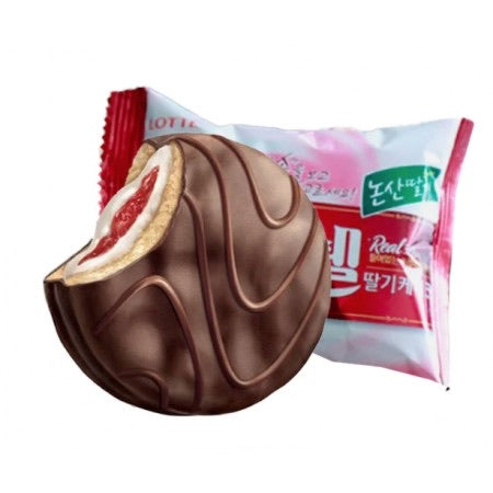 롯데 드림 케이크 딸기 케이크 - 6팩 - 192g/6.77oz