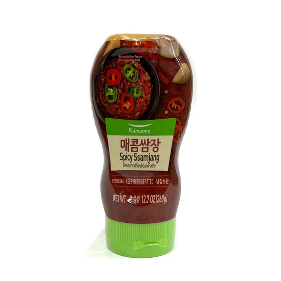 Pulmuone Spicy Ssamjang (Seasoned Soybean Paste) - 360g/12.7oz