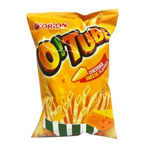 Orion O!Tube Cheddar Cheese Flavored Potato Snack - 115g/4.06oz