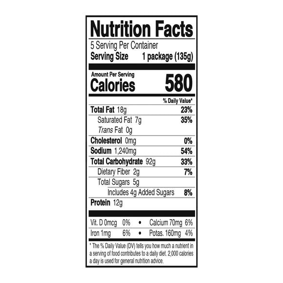 Ottogi Korean Style Noodle Stir Fried Black Bean Flavor - 5 pack