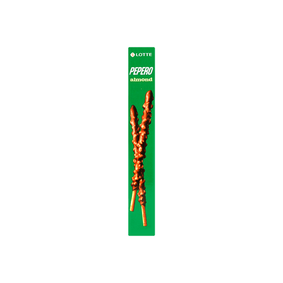 Lotte Pepero Almond & Chocolate Stick Biscuit - 32g