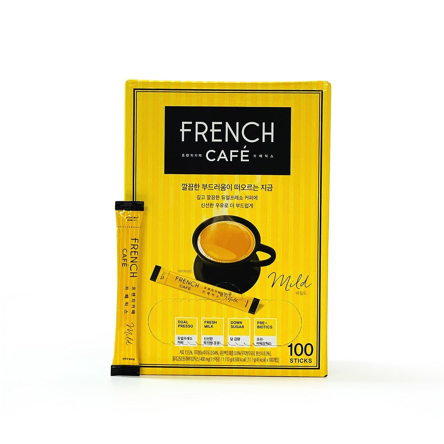 Namyang French Cafe Mild Coffee - 100 Sticks