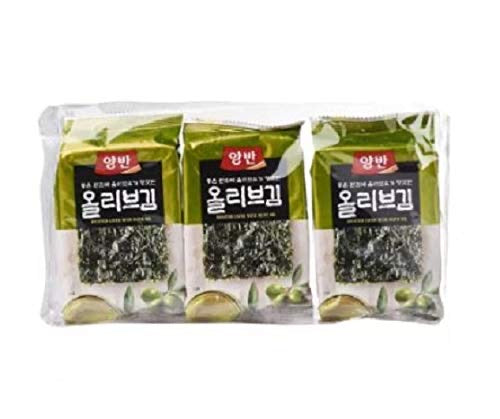 Algas tostadas Dongwon Yanban con aceite de oliva