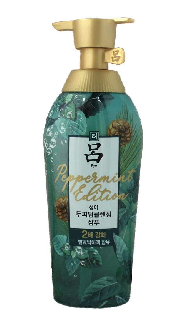Ryo Peppermint Deep Cleansing Shampoo - 500mL