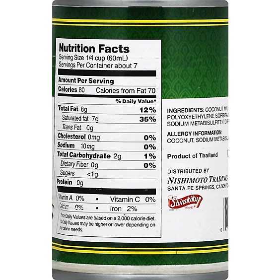 Shirakiku Premium Coconut Milk