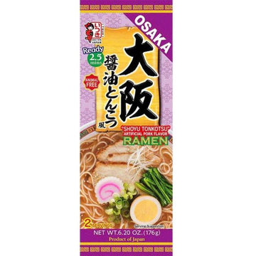 Itsuki Osaka “Shoyu Tonkotsu” Pork Ramen - 6.2oz/176g (2 Servings)