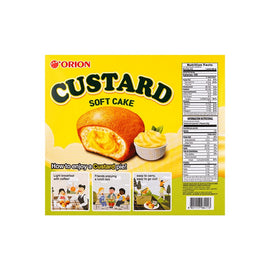 Orion Custard Soft Cake - 12 Packs - 0