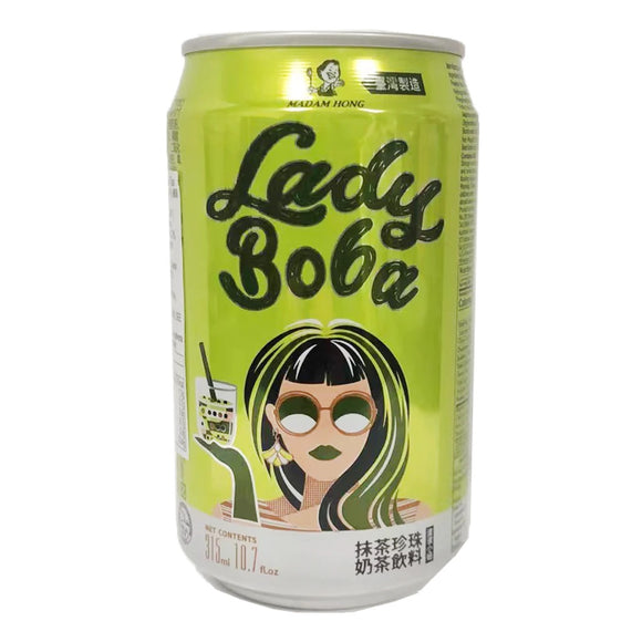 Lady Boba Matcha Latte Bubble Tea