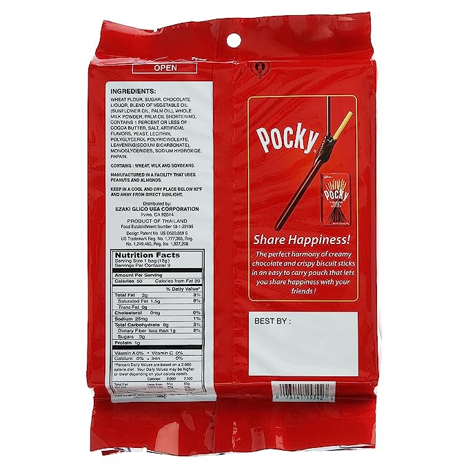 Paquete de 9 chocolates Glico Pocky-2
