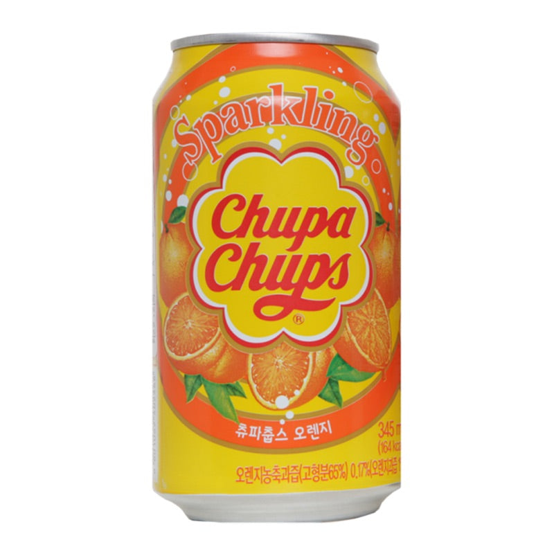 Chupa Chups Refresco de Naranja Espumoso - 345mL/11.66oz - 0