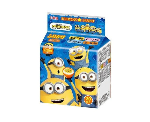 Marumiya Minions the Rise of Gru Furikake (condimento instantáneo, 20p) - 50g/1.7oz