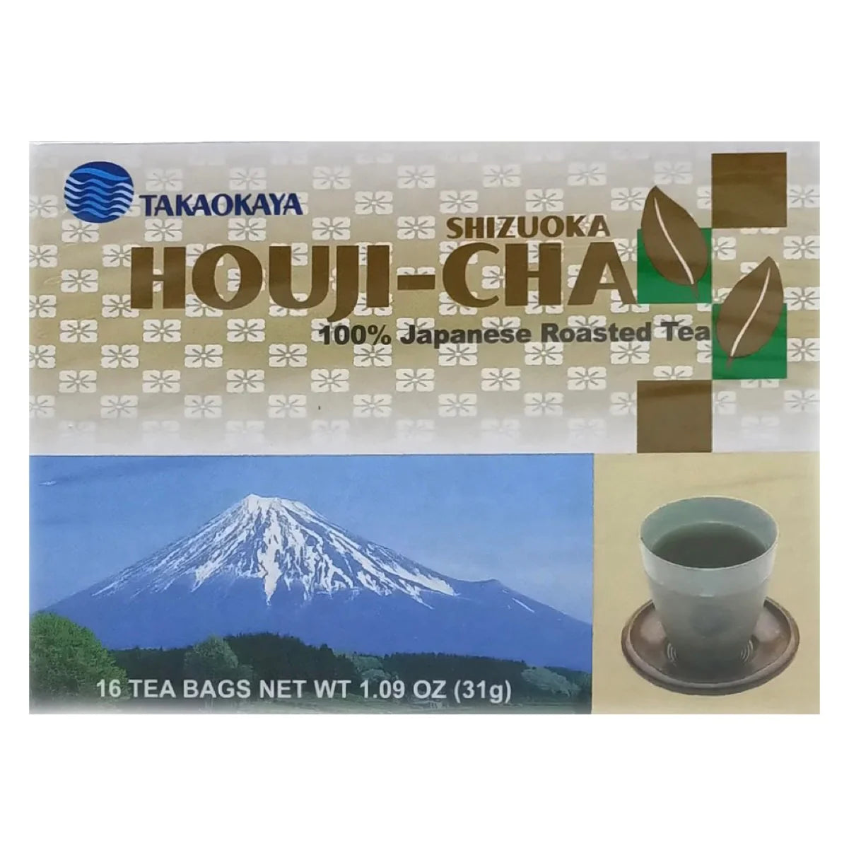 Takaokaya 100% Japanese Roasted Tea - 16 Bags