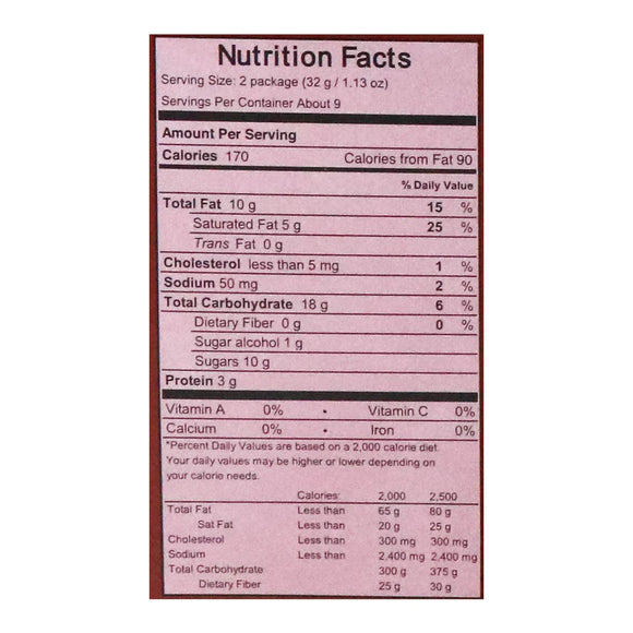 Crown Confectionary Choco Heim Choco Hazelnut Choco Cream Wafers- Paquete de 18 - 284g/10.02oz