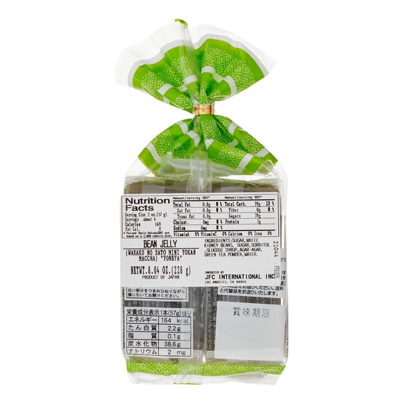 Japanese Matcha Yokan Jelly Nagomi Yoneya, 8 oz (228 g)