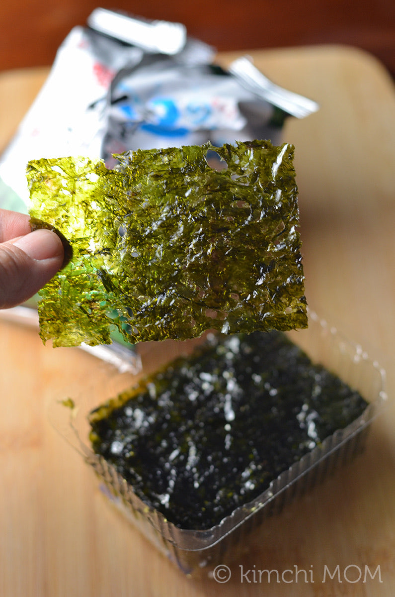Wang Low Sodium Seasoned Seaweed (paquete de 8) - 40g/1.41oz - 0